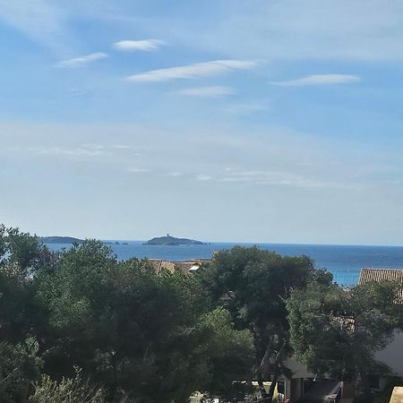 Domaine De La Coudouliere, T2 Climatise Terrasse Vue Mer Sans Vis A Vis Plage A 100M Six-Fours-les-Plages Zimmer foto